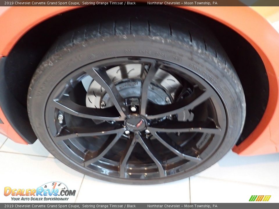 2019 Chevrolet Corvette Grand Sport Coupe Sebring Orange Tintcoat / Black Photo #11