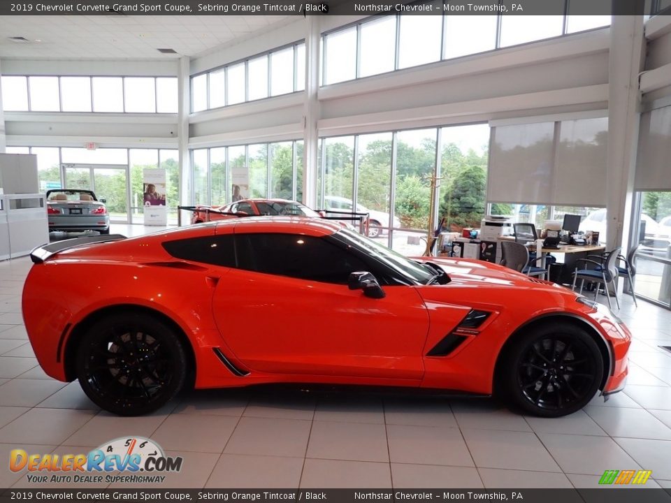 2019 Chevrolet Corvette Grand Sport Coupe Sebring Orange Tintcoat / Black Photo #12