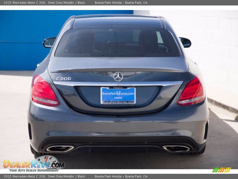 2015 Mercedes-Benz C 300 Steel Grey Metallic / Black Photo #11