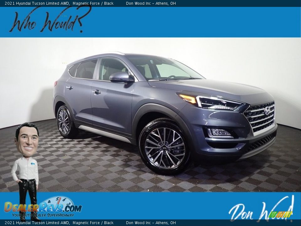 2021 Hyundai Tucson Limited AWD Magnetic Force / Black Photo #1