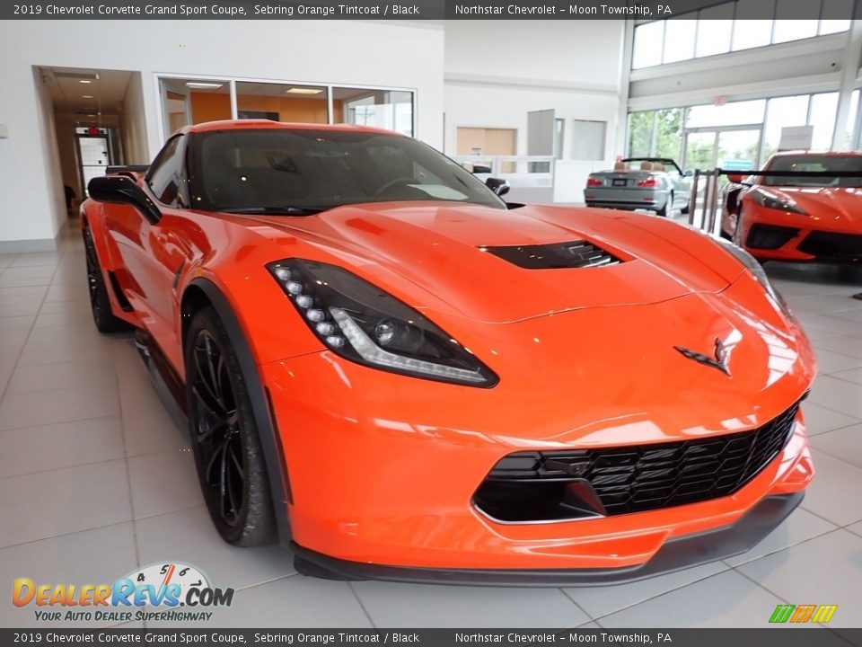 2019 Chevrolet Corvette Grand Sport Coupe Sebring Orange Tintcoat / Black Photo #15