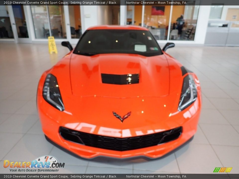 2019 Chevrolet Corvette Grand Sport Coupe Sebring Orange Tintcoat / Black Photo #16