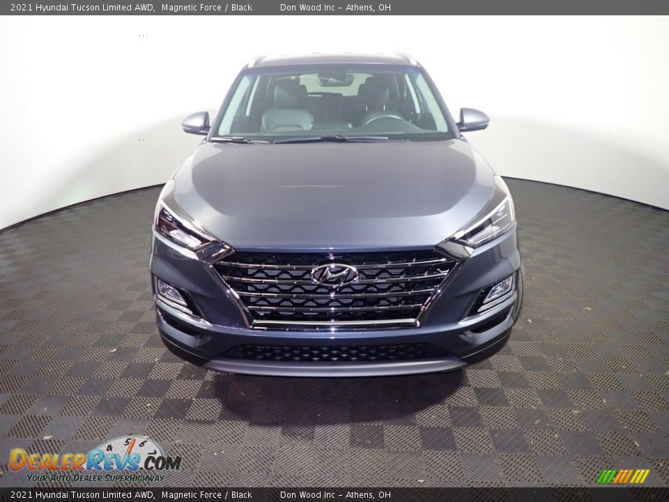 2021 Hyundai Tucson Limited AWD Magnetic Force / Black Photo #5