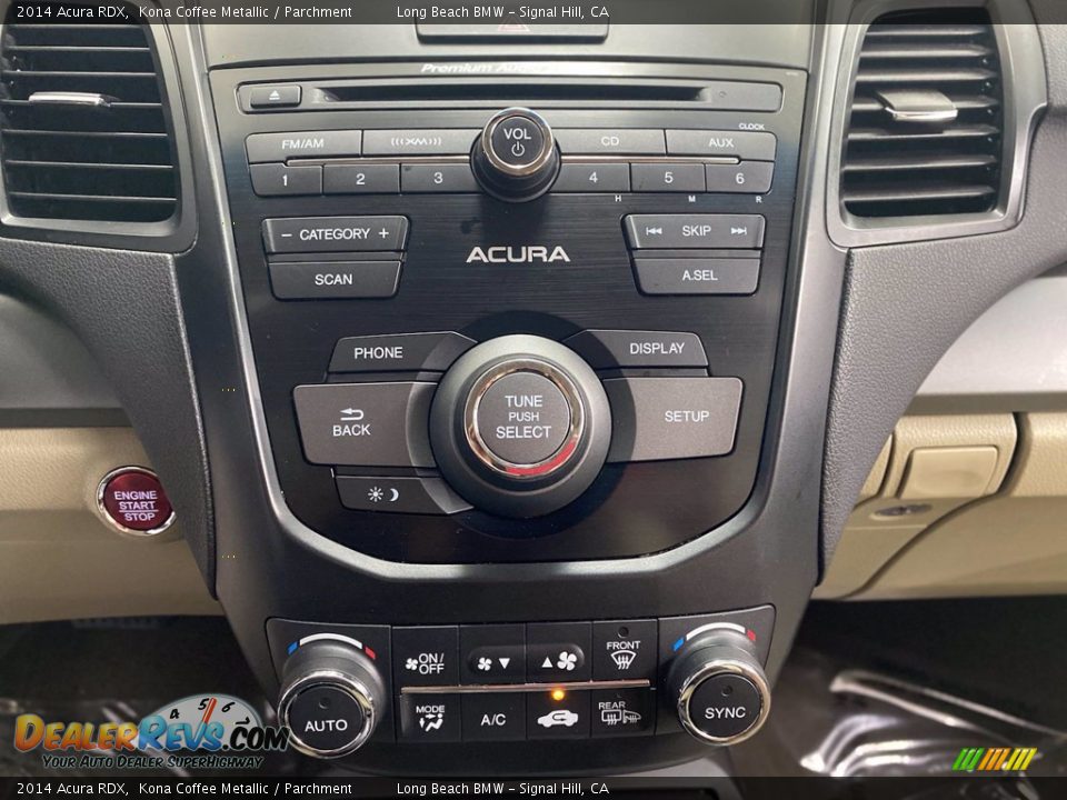 2014 Acura RDX Kona Coffee Metallic / Parchment Photo #25