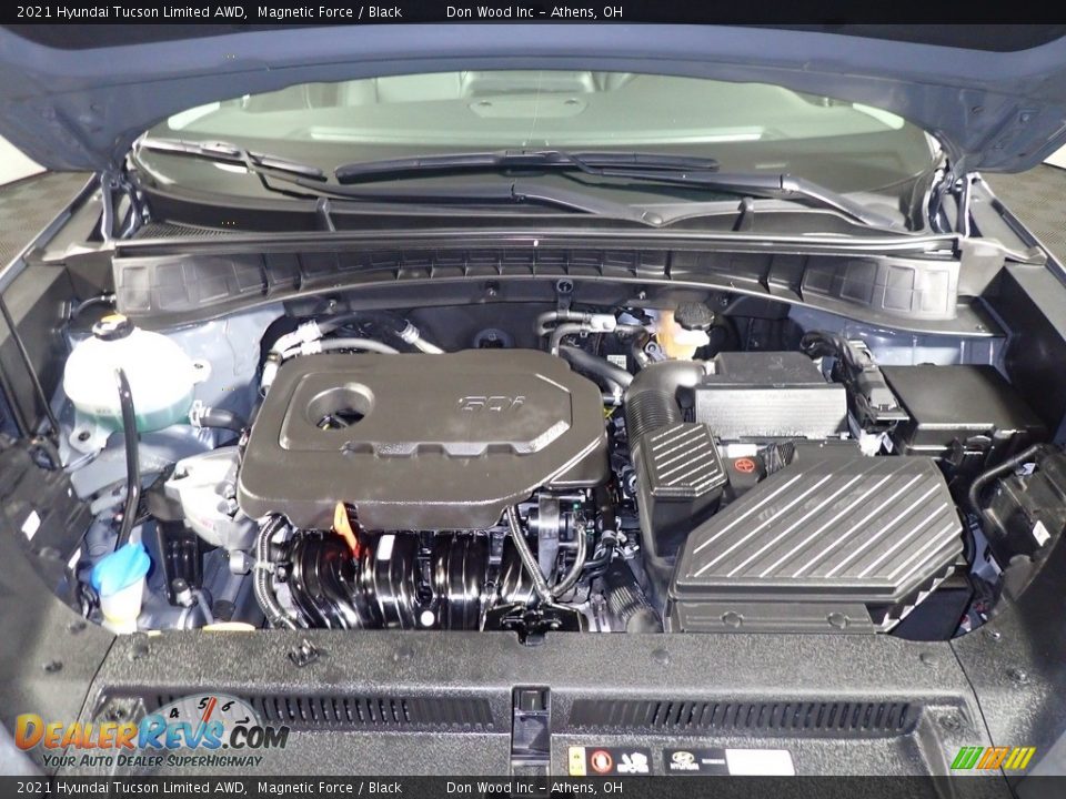2021 Hyundai Tucson Limited AWD Magnetic Force / Black Photo #7