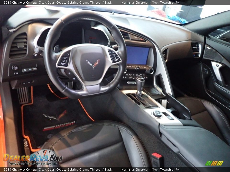 2019 Chevrolet Corvette Grand Sport Coupe Sebring Orange Tintcoat / Black Photo #22