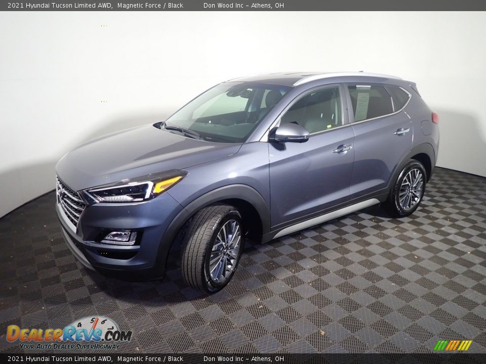 2021 Hyundai Tucson Limited AWD Magnetic Force / Black Photo #9