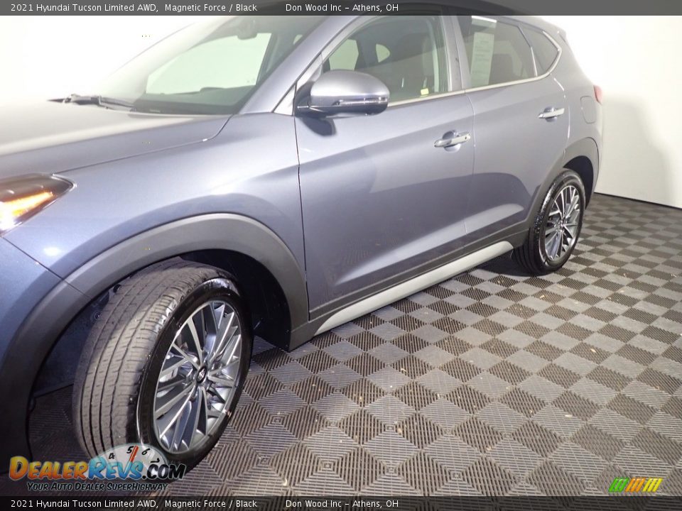 2021 Hyundai Tucson Limited AWD Magnetic Force / Black Photo #10