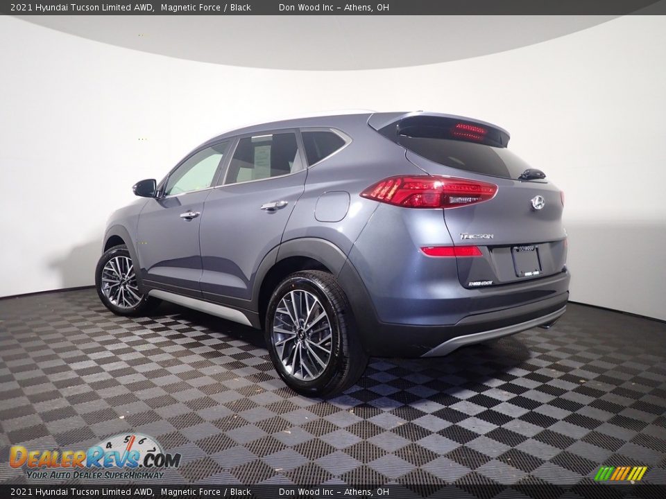 2021 Hyundai Tucson Limited AWD Magnetic Force / Black Photo #11
