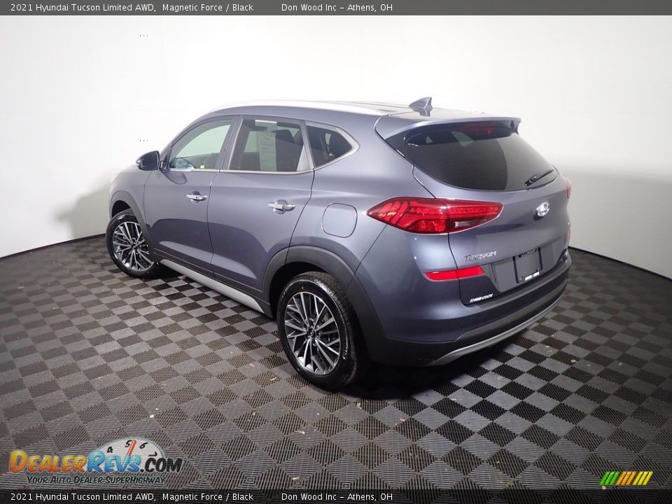 2021 Hyundai Tucson Limited AWD Magnetic Force / Black Photo #12