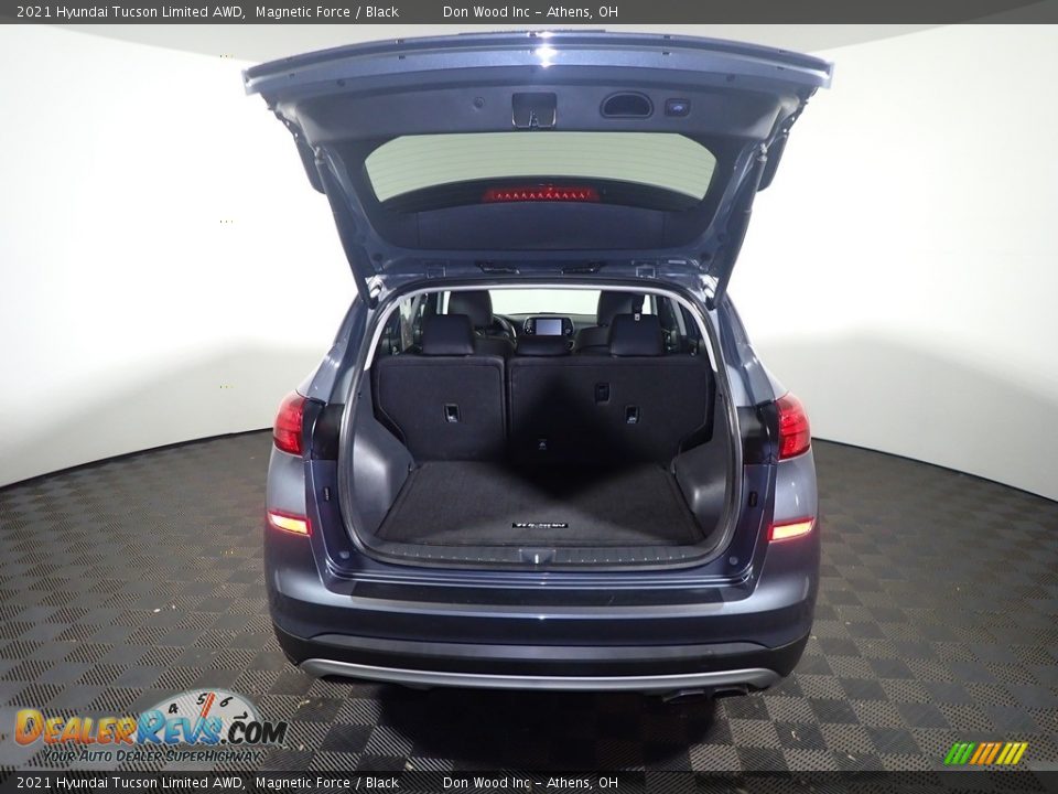 2021 Hyundai Tucson Limited AWD Magnetic Force / Black Photo #14