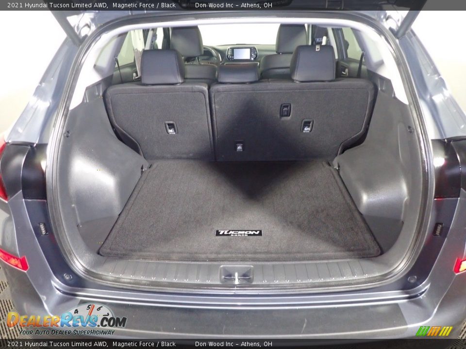 2021 Hyundai Tucson Limited AWD Magnetic Force / Black Photo #16