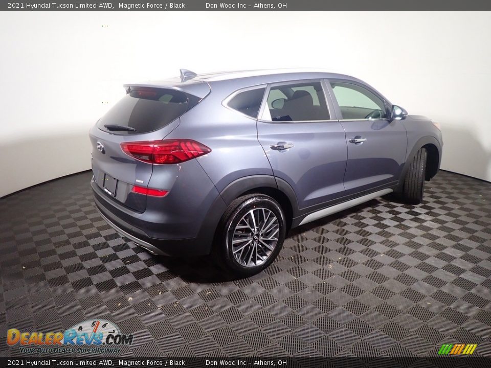 2021 Hyundai Tucson Limited AWD Magnetic Force / Black Photo #18