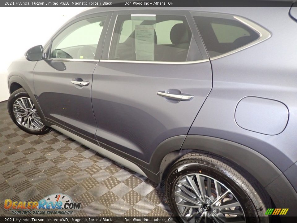2021 Hyundai Tucson Limited AWD Magnetic Force / Black Photo #19