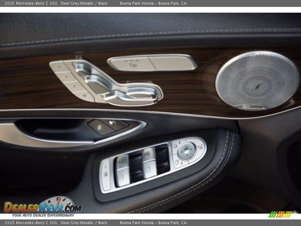 2015 Mercedes-Benz C 300 Steel Grey Metallic / Black Photo #32