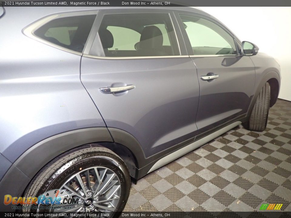 2021 Hyundai Tucson Limited AWD Magnetic Force / Black Photo #20