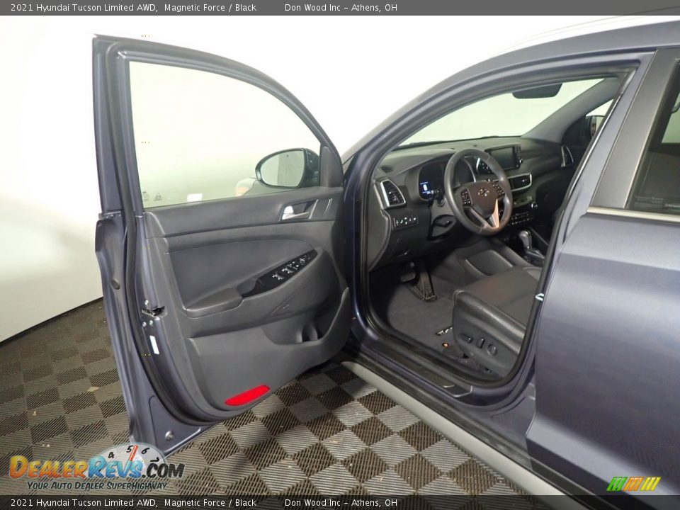 2021 Hyundai Tucson Limited AWD Magnetic Force / Black Photo #21