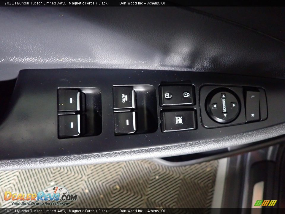 2021 Hyundai Tucson Limited AWD Magnetic Force / Black Photo #22