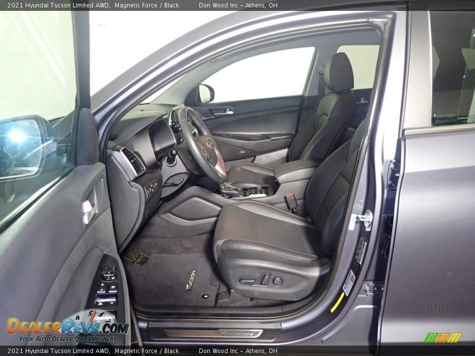 2021 Hyundai Tucson Limited AWD Magnetic Force / Black Photo #23