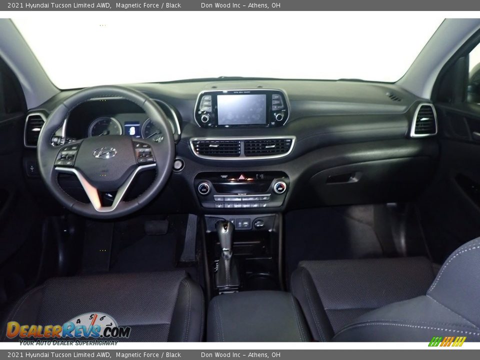 2021 Hyundai Tucson Limited AWD Magnetic Force / Black Photo #25