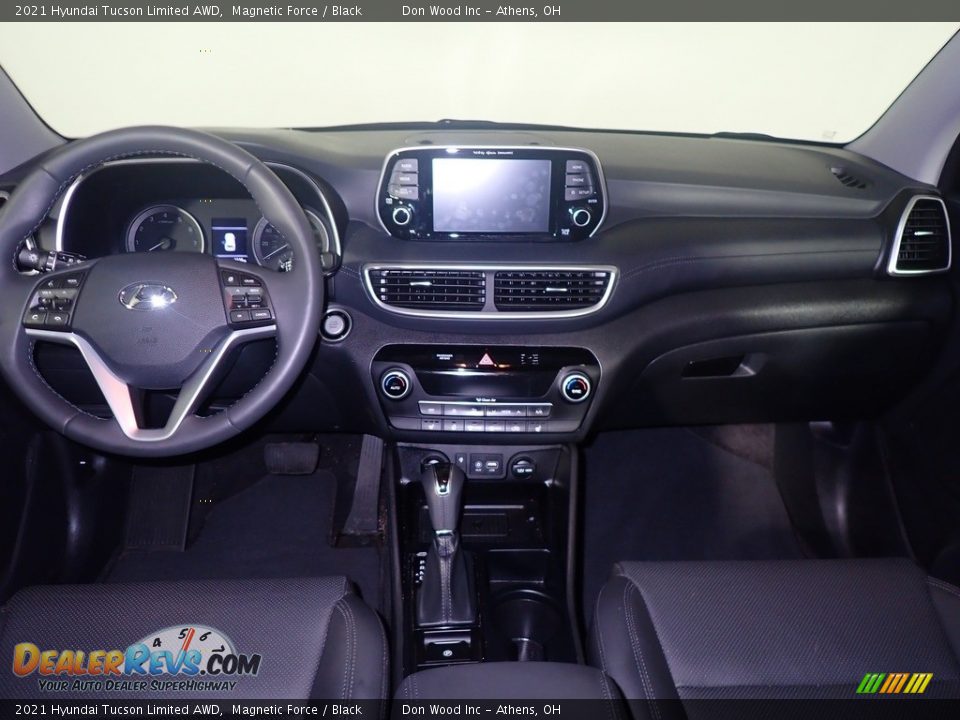 2021 Hyundai Tucson Limited AWD Magnetic Force / Black Photo #26