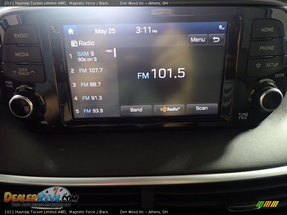 2021 Hyundai Tucson Limited AWD Magnetic Force / Black Photo #27