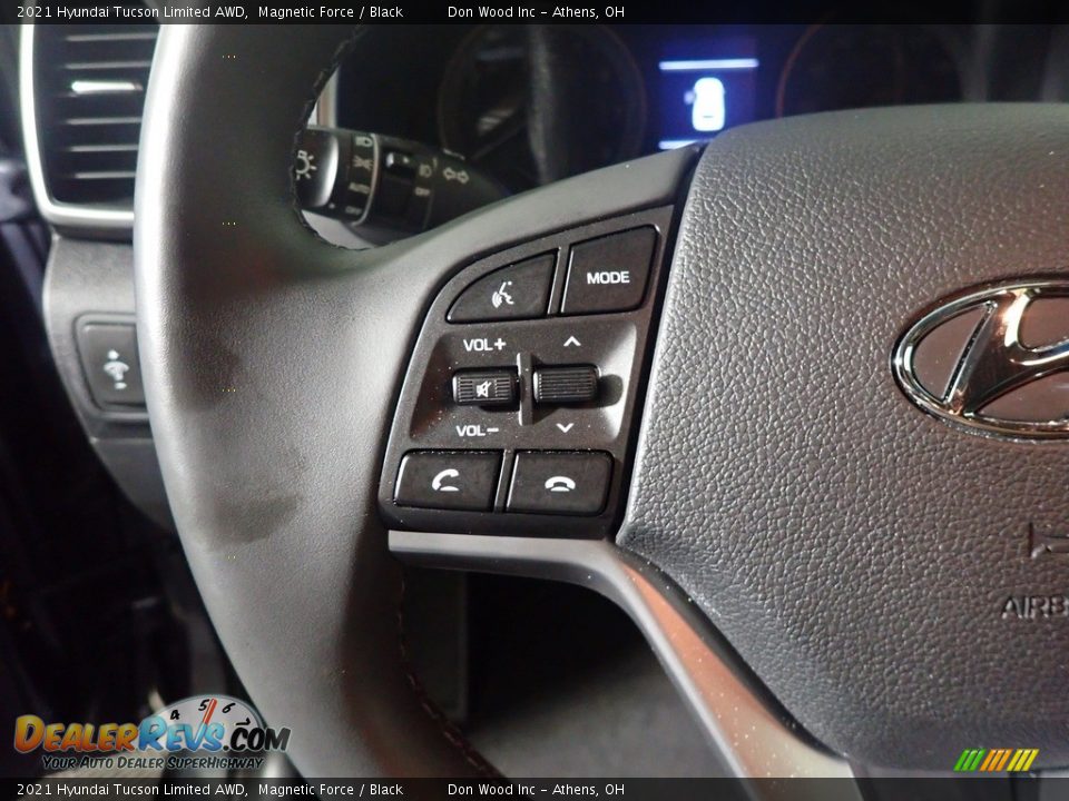 2021 Hyundai Tucson Limited AWD Magnetic Force / Black Photo #30