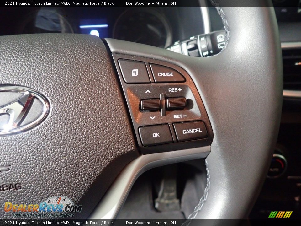 2021 Hyundai Tucson Limited AWD Magnetic Force / Black Photo #31