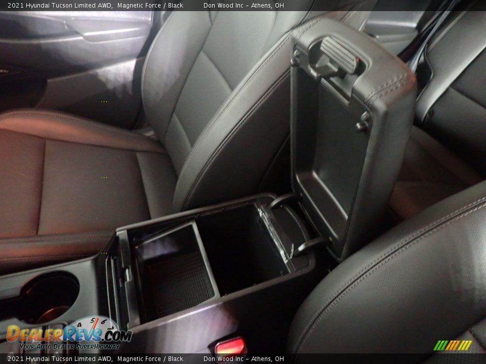 2021 Hyundai Tucson Limited AWD Magnetic Force / Black Photo #34