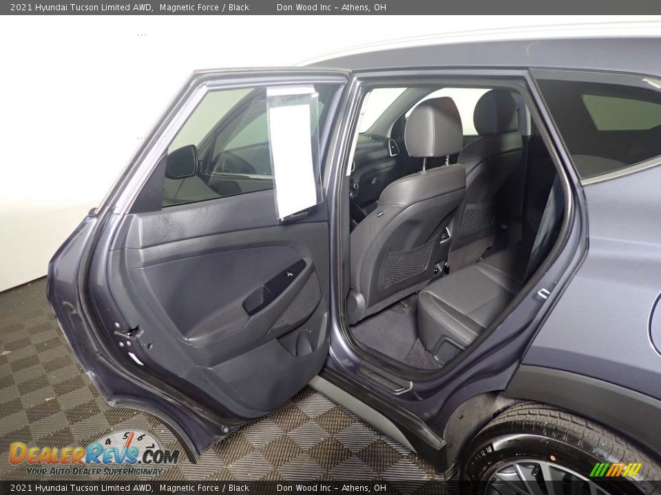 2021 Hyundai Tucson Limited AWD Magnetic Force / Black Photo #35