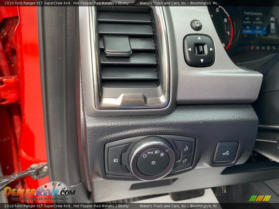 2019 Ford Ranger XLT SuperCrew 4x4 Hot Pepper Red Metallic / Ebony Photo #19