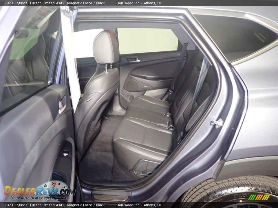 2021 Hyundai Tucson Limited AWD Magnetic Force / Black Photo #36