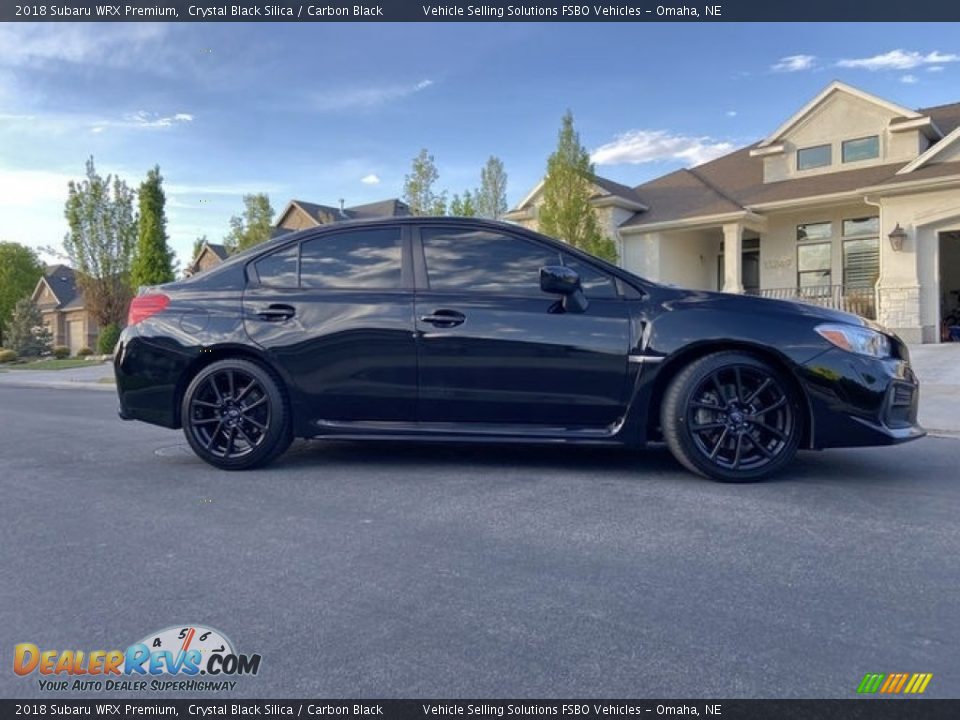 2018 Subaru WRX Premium Crystal Black Silica / Carbon Black Photo #10
