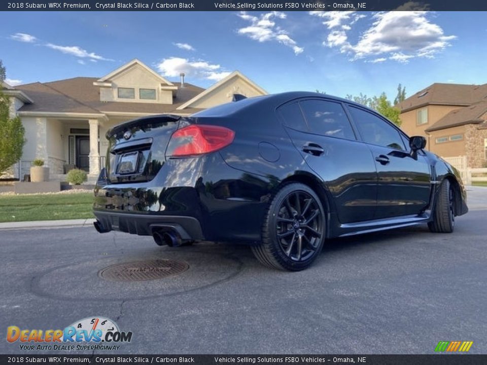 2018 Subaru WRX Premium Crystal Black Silica / Carbon Black Photo #11