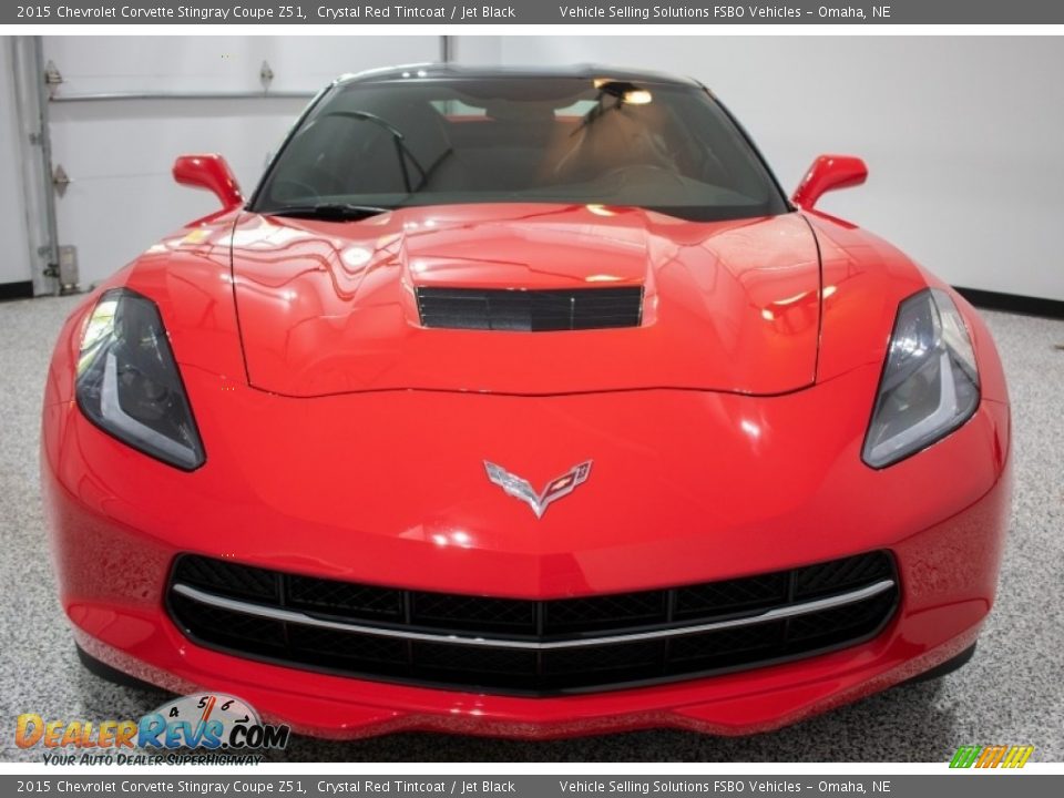 2015 Chevrolet Corvette Stingray Coupe Z51 Crystal Red Tintcoat / Jet Black Photo #3
