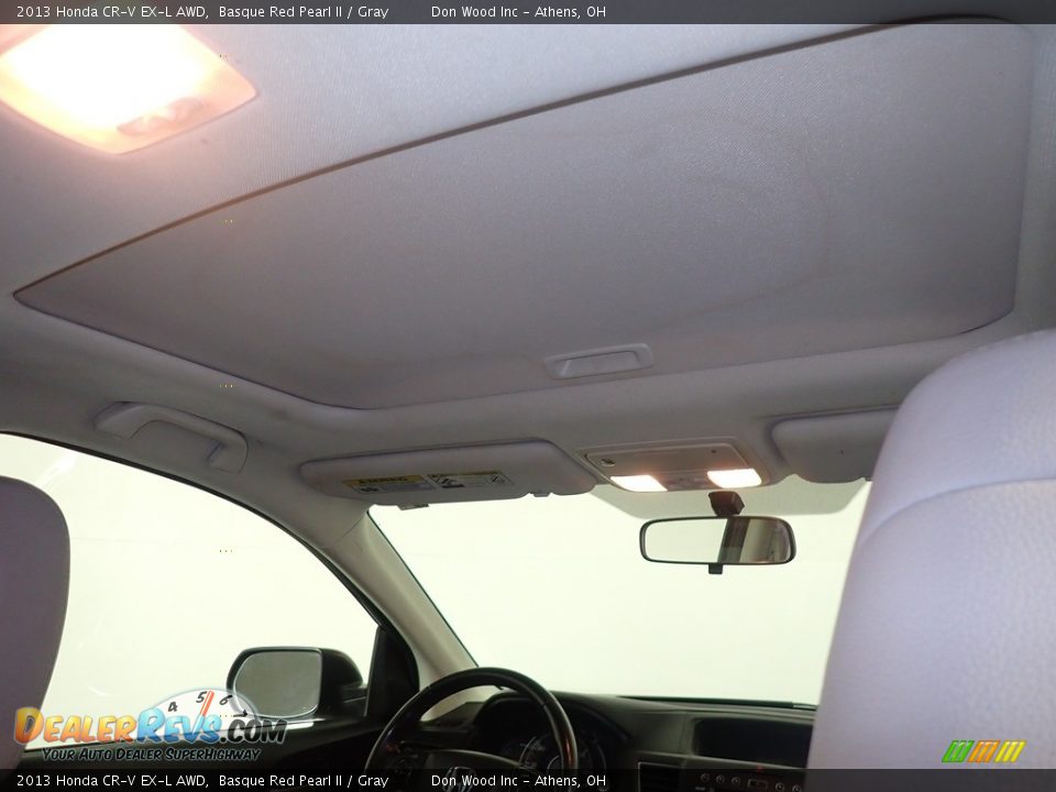 2013 Honda CR-V EX-L AWD Basque Red Pearl II / Gray Photo #2