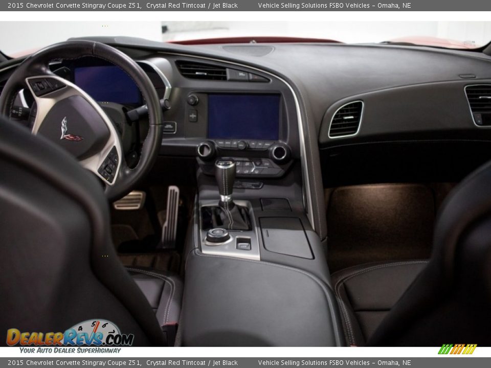 2015 Chevrolet Corvette Stingray Coupe Z51 Crystal Red Tintcoat / Jet Black Photo #6