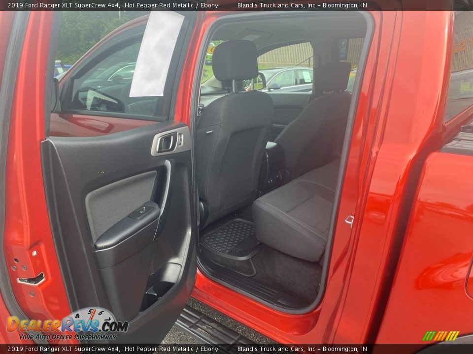 2019 Ford Ranger XLT SuperCrew 4x4 Hot Pepper Red Metallic / Ebony Photo #32