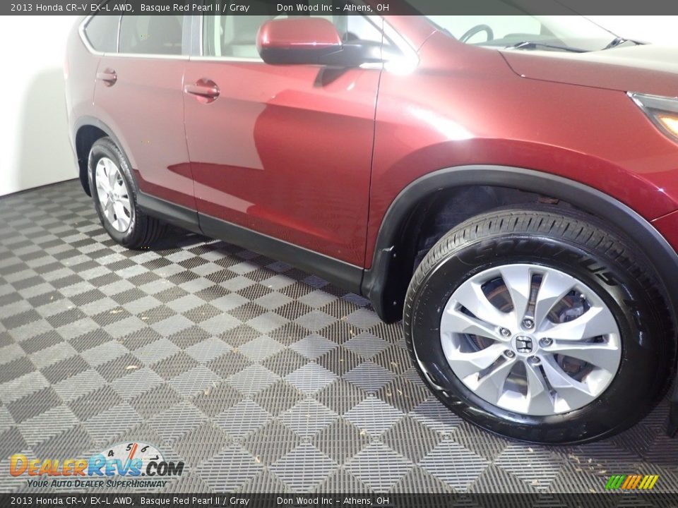 2013 Honda CR-V EX-L AWD Basque Red Pearl II / Gray Photo #5