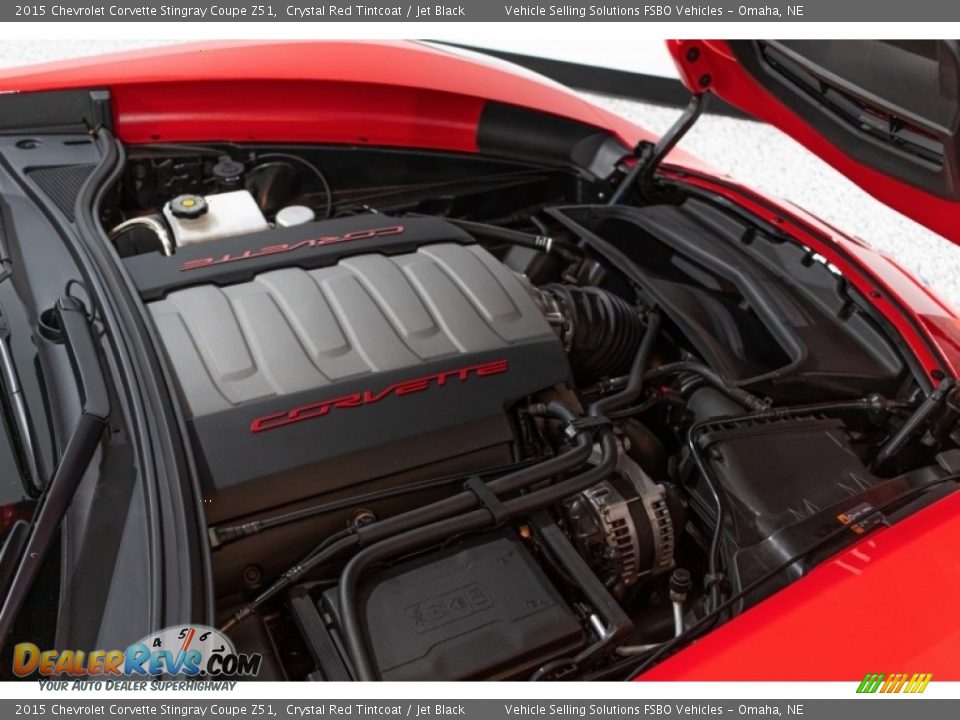 2015 Chevrolet Corvette Stingray Coupe Z51 Crystal Red Tintcoat / Jet Black Photo #8