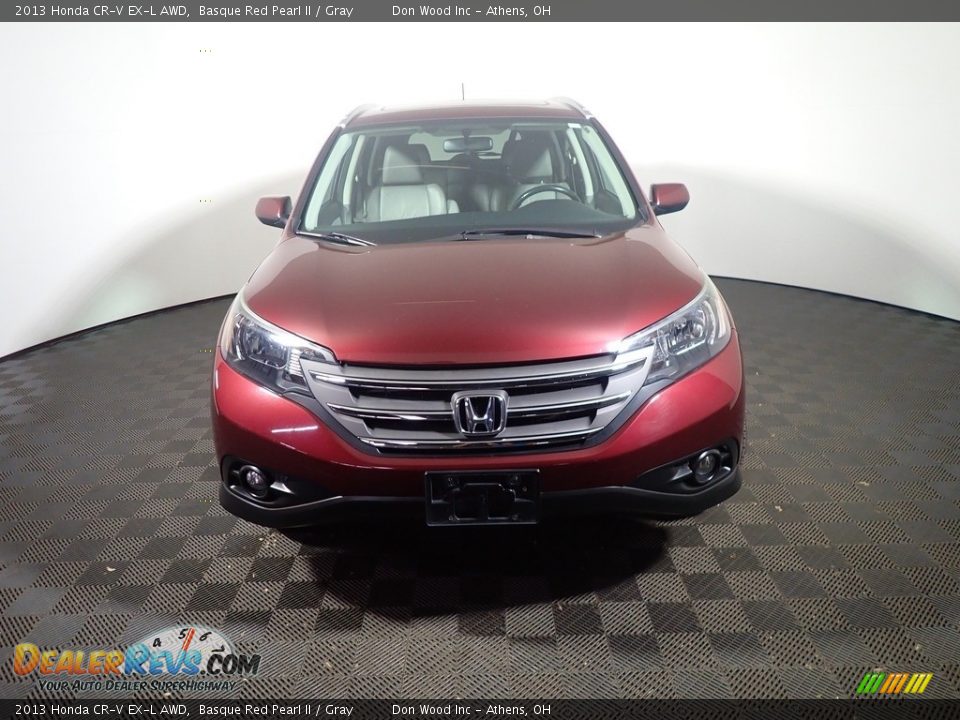 2013 Honda CR-V EX-L AWD Basque Red Pearl II / Gray Photo #6