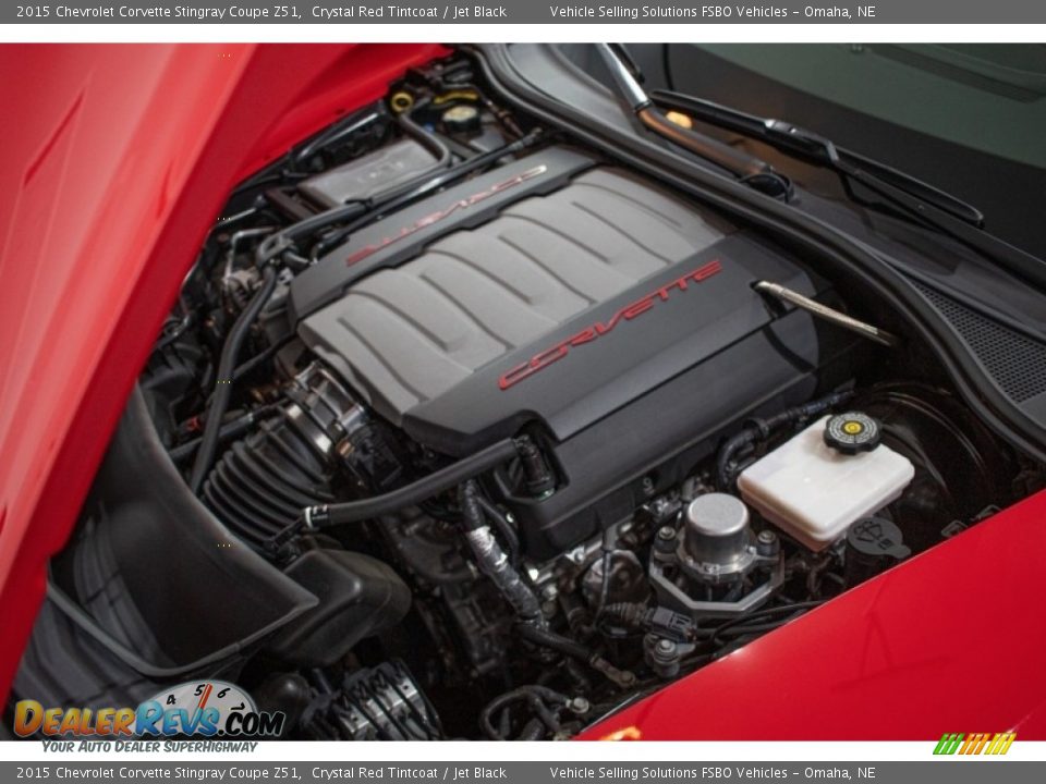 2015 Chevrolet Corvette Stingray Coupe Z51 Crystal Red Tintcoat / Jet Black Photo #9