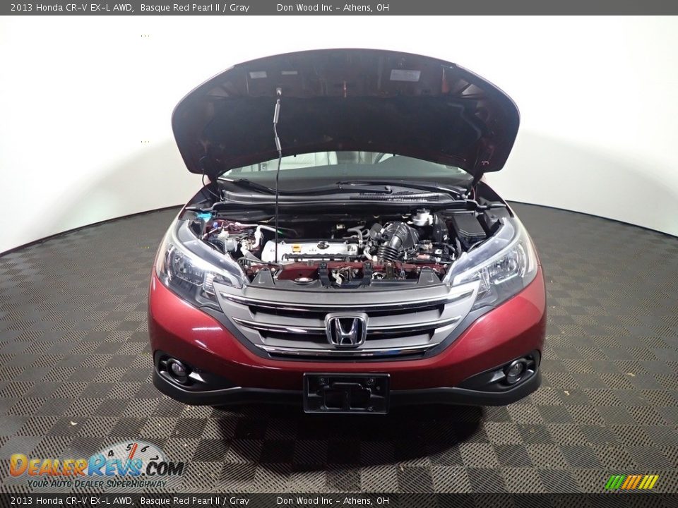 2013 Honda CR-V EX-L AWD Basque Red Pearl II / Gray Photo #7