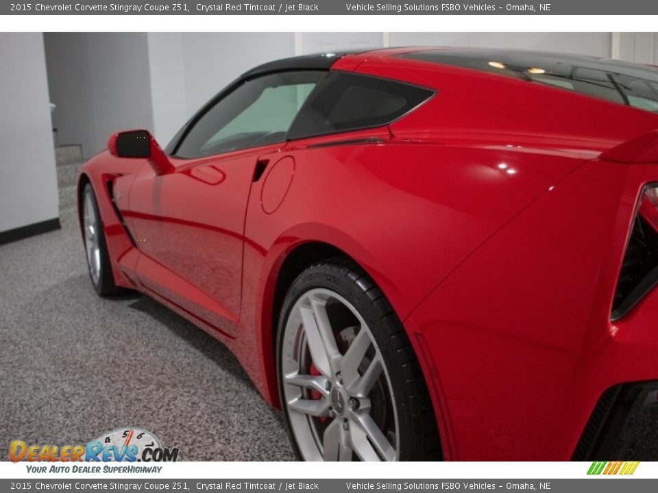 2015 Chevrolet Corvette Stingray Coupe Z51 Crystal Red Tintcoat / Jet Black Photo #10