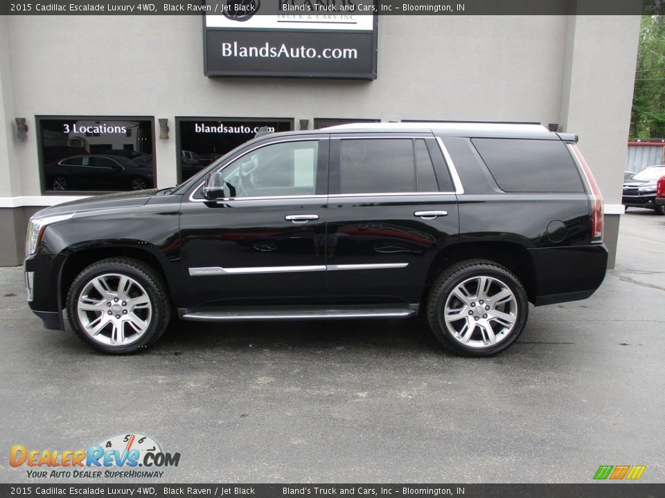 2015 Cadillac Escalade Luxury 4WD Black Raven / Jet Black Photo #1