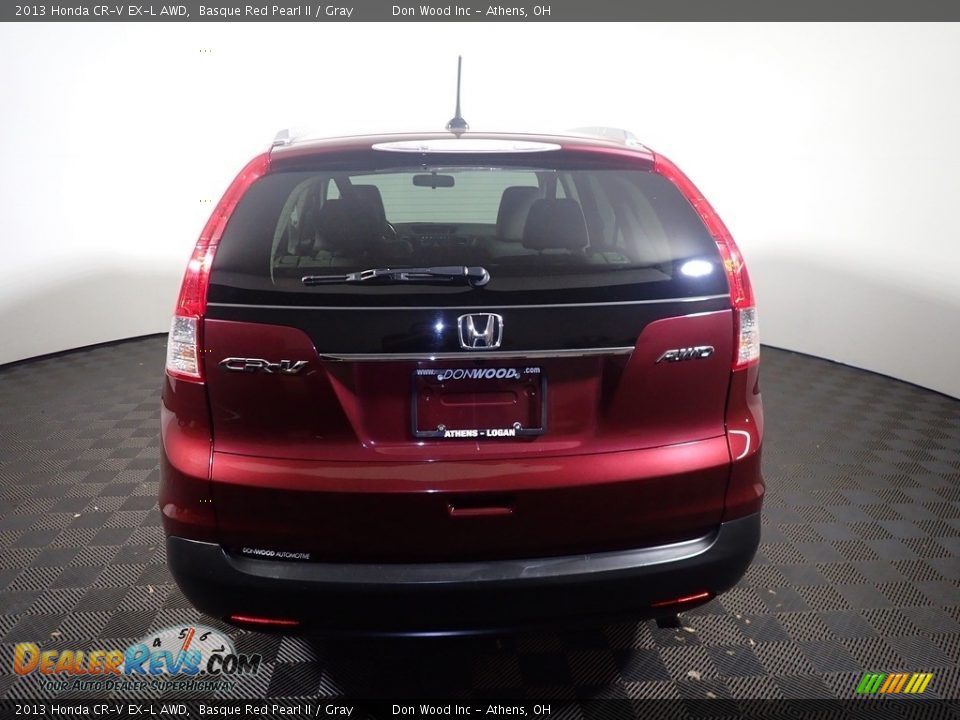 2013 Honda CR-V EX-L AWD Basque Red Pearl II / Gray Photo #14