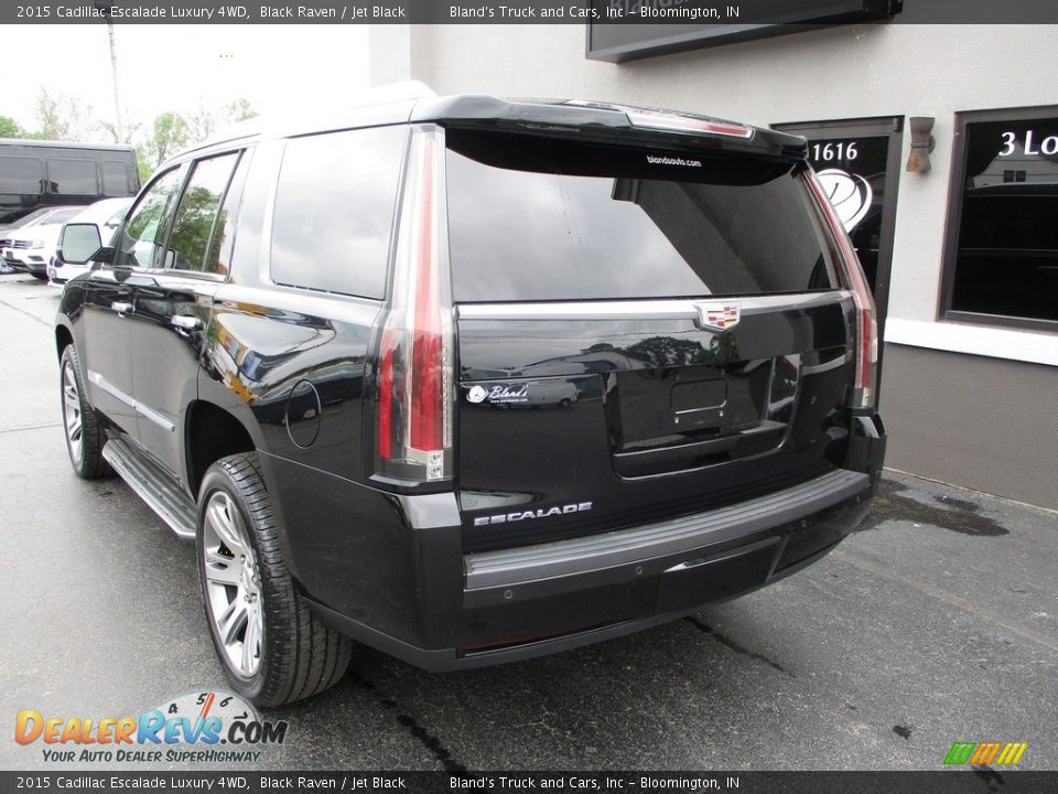 2015 Cadillac Escalade Luxury 4WD Black Raven / Jet Black Photo #3