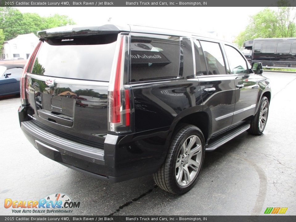 2015 Cadillac Escalade Luxury 4WD Black Raven / Jet Black Photo #4