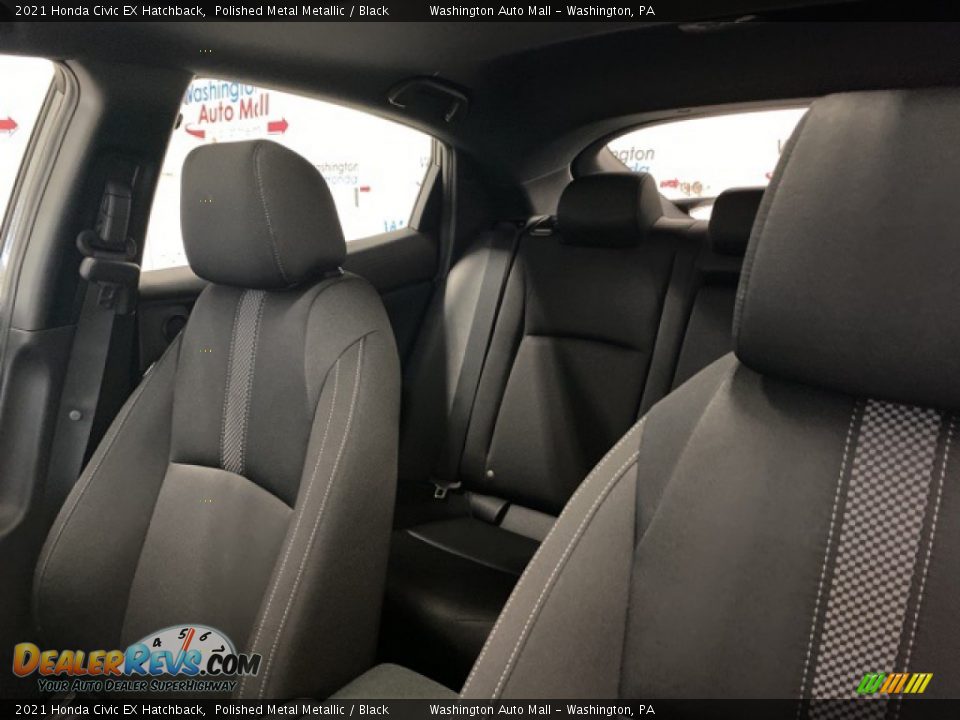 2021 Honda Civic EX Hatchback Polished Metal Metallic / Black Photo #9