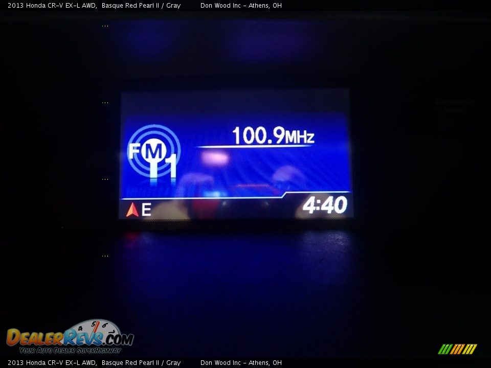 2013 Honda CR-V EX-L AWD Basque Red Pearl II / Gray Photo #27
